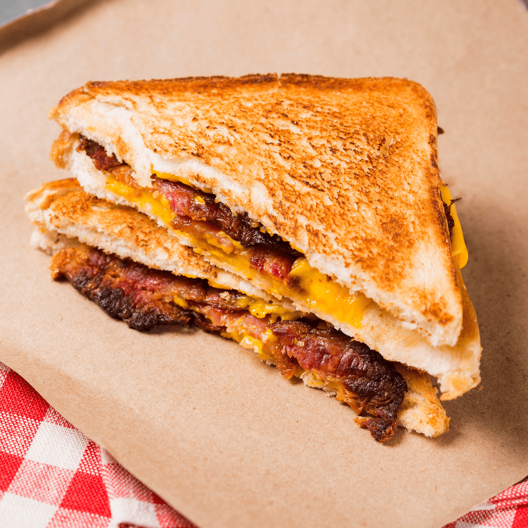 Grilled Cheese & Bacon Sandwich