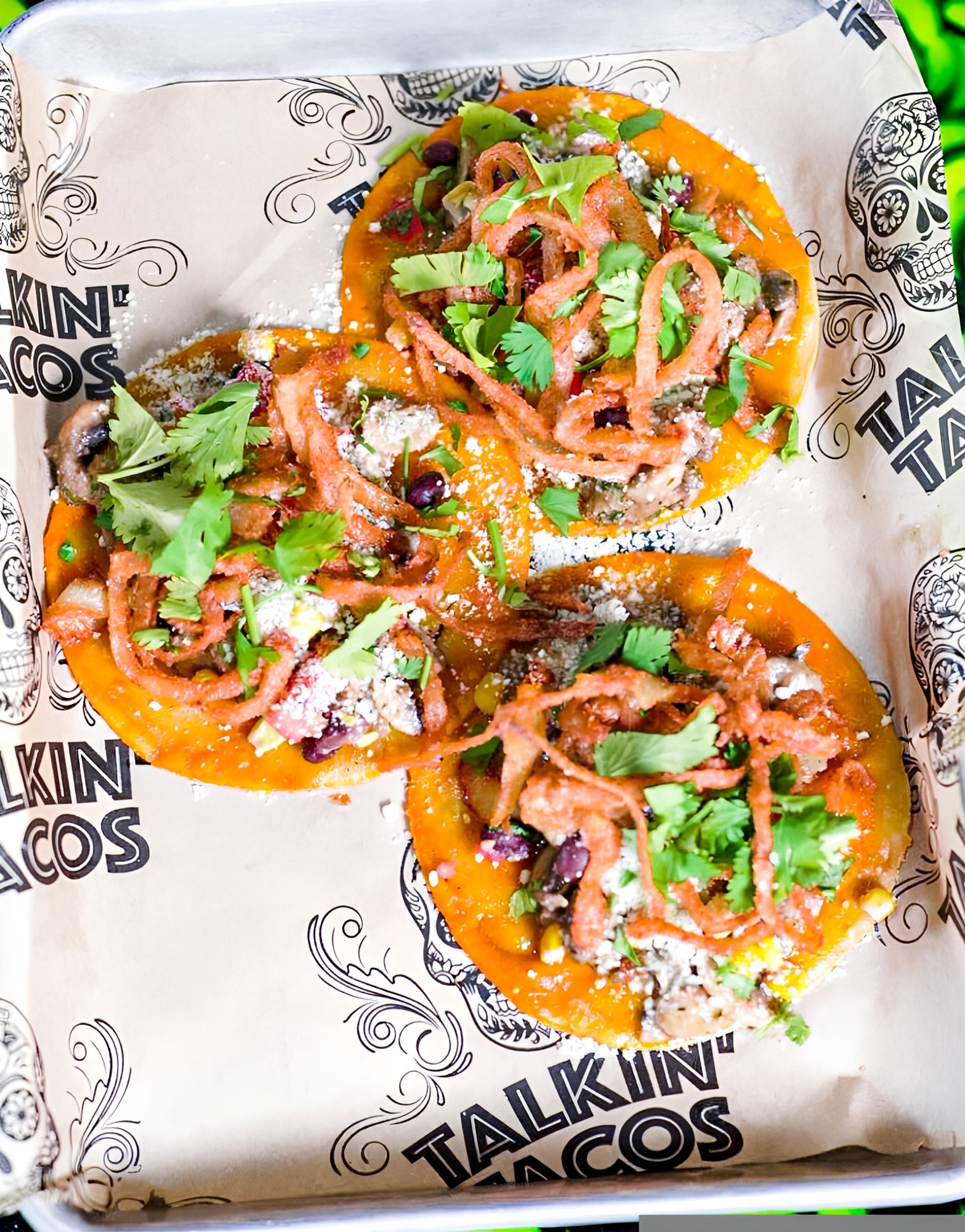 Hongos Tacos (Vegan)