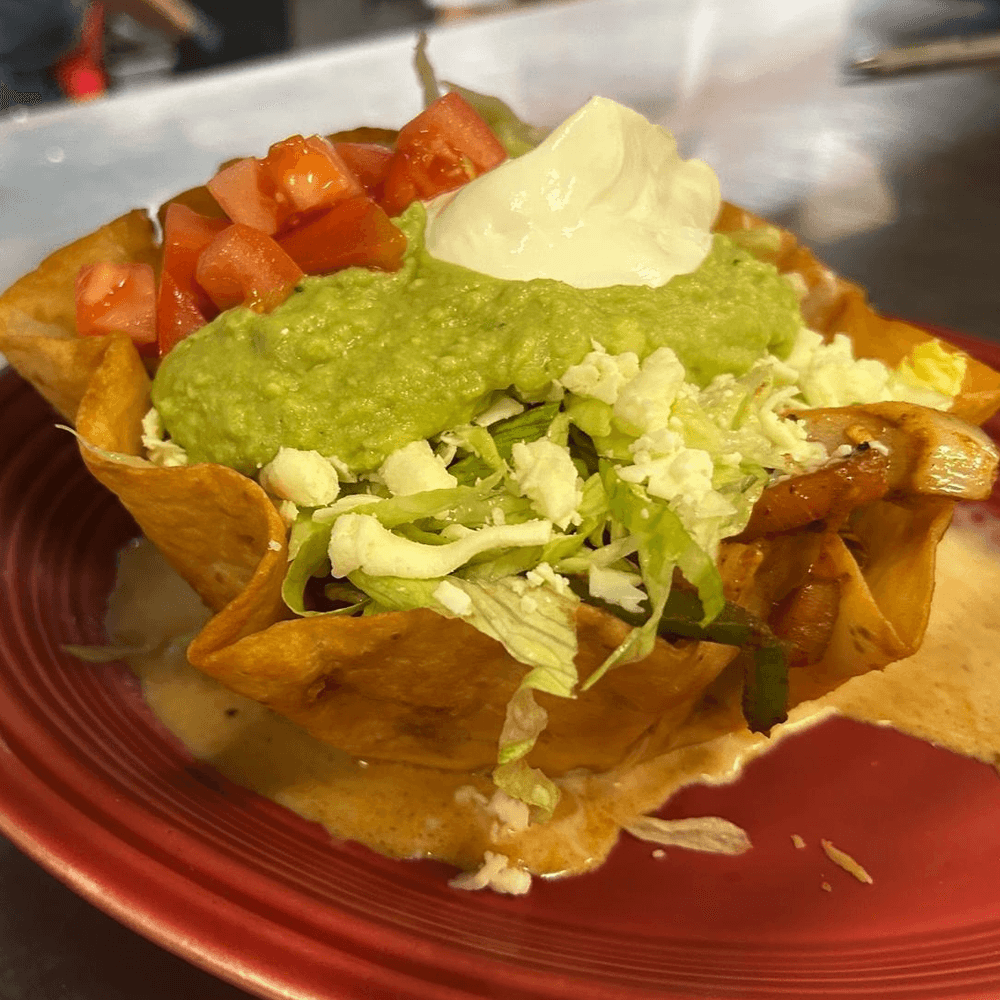 Taco Salad Fajita Steak