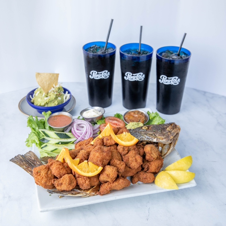 Pargo Frito for Three!