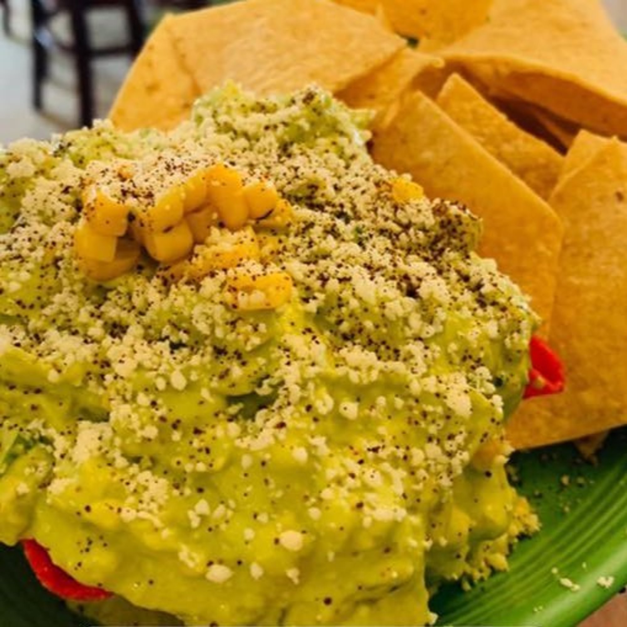 Roasted Corn Guacamole