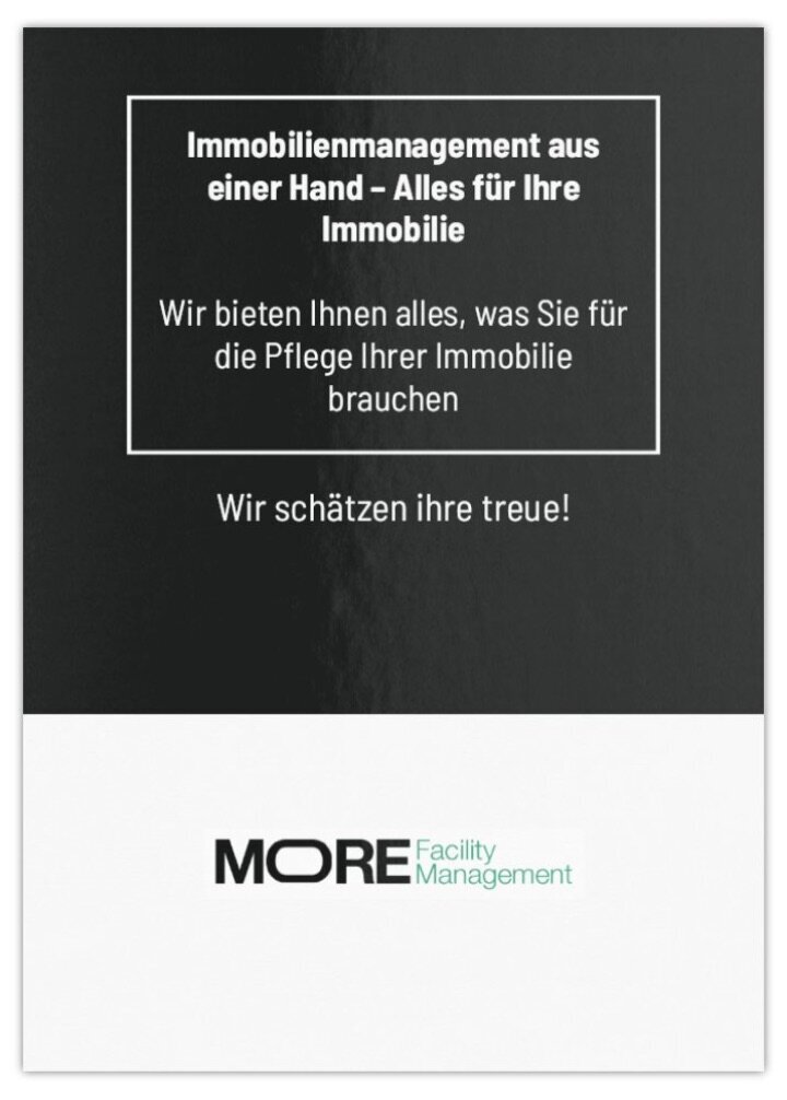 Bild der MORE Facility & Management