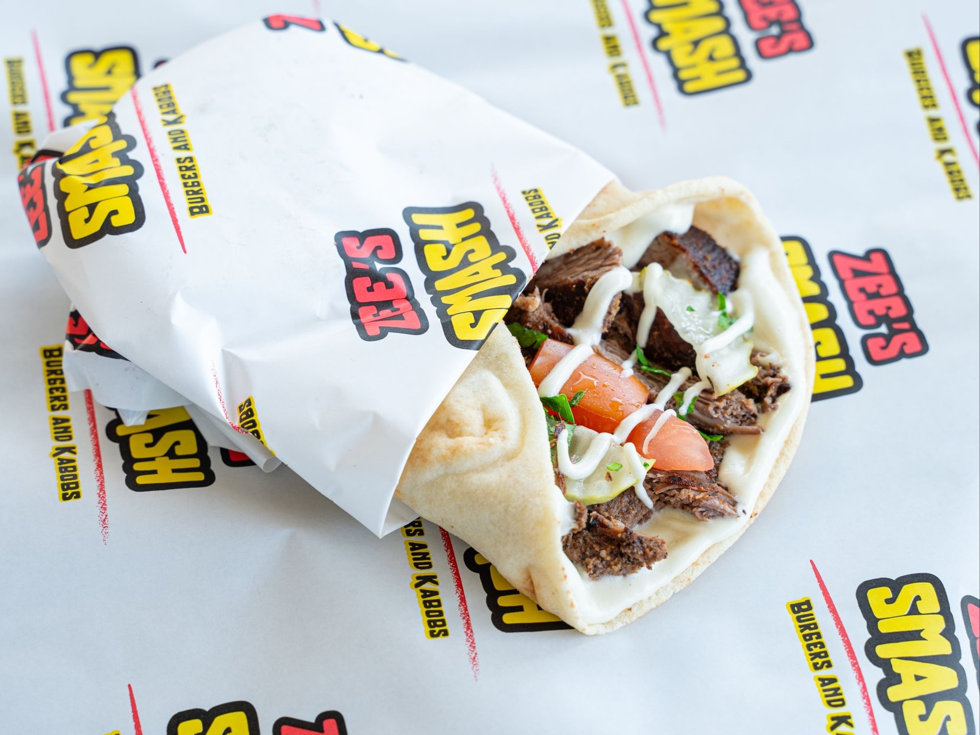 Beef Kabob Wrap