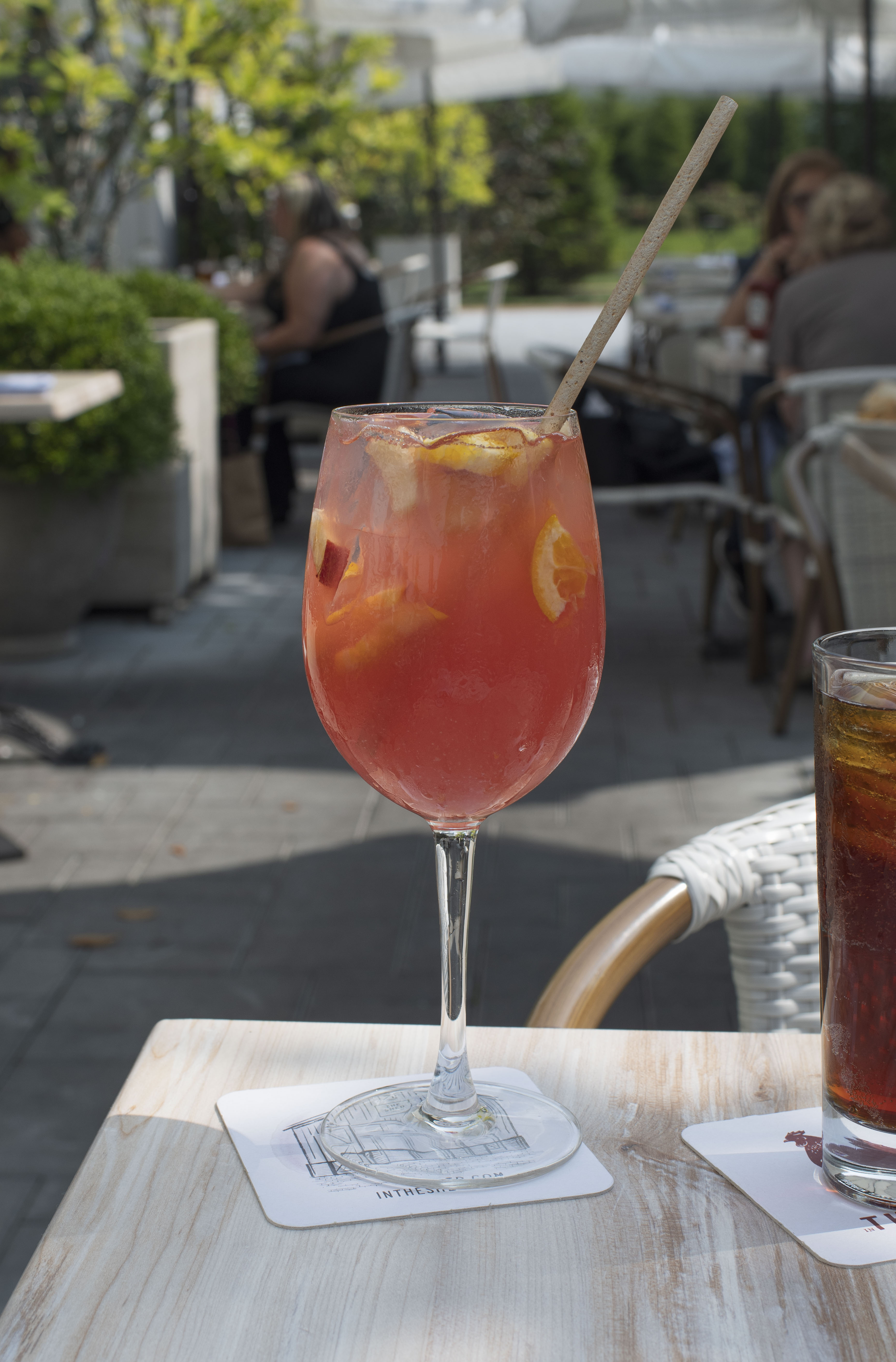 Air Quotes Sangria Mocktail