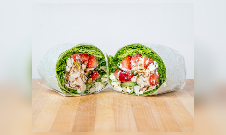 Strawberry Arugula Wrap