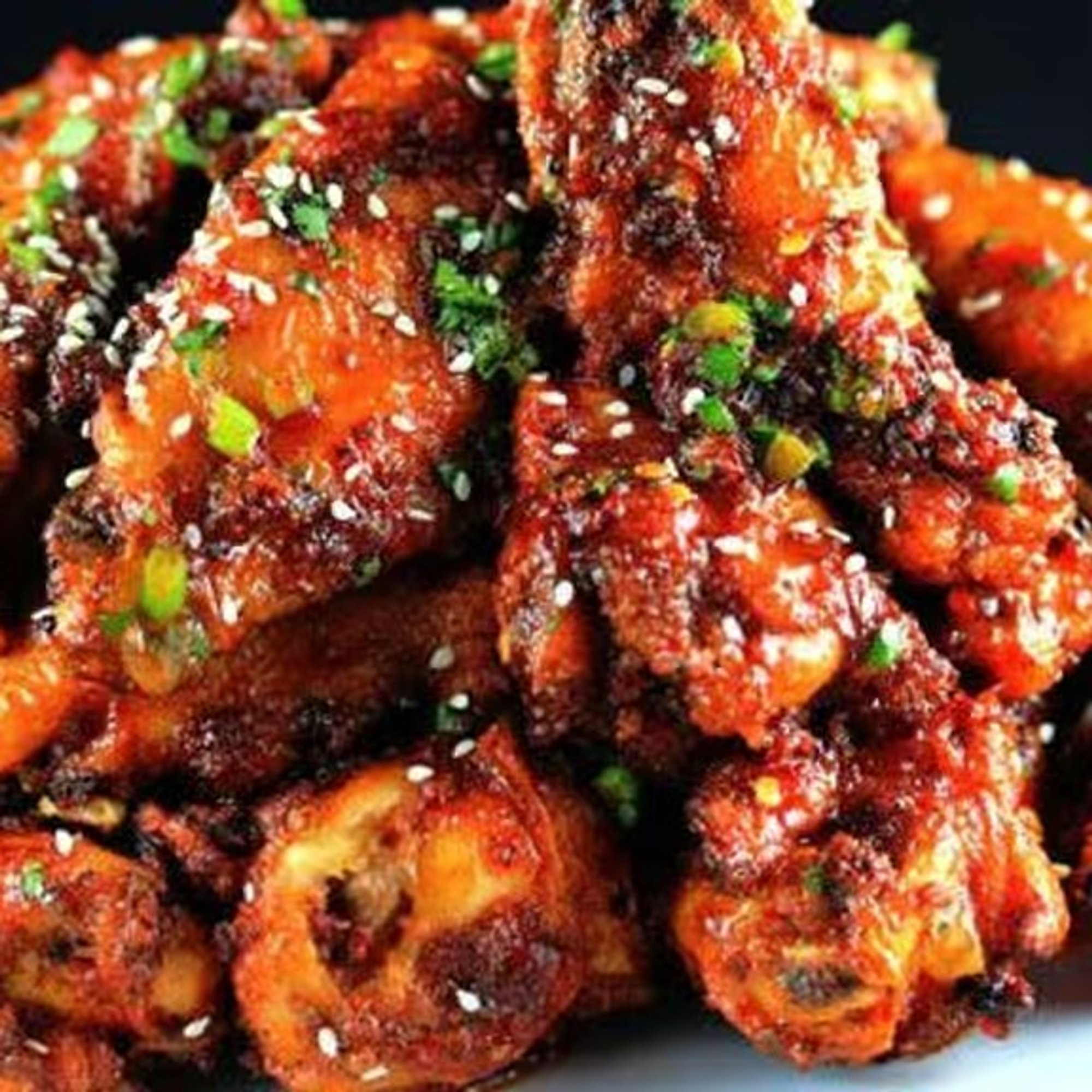 Sweet ginger garlic entrée