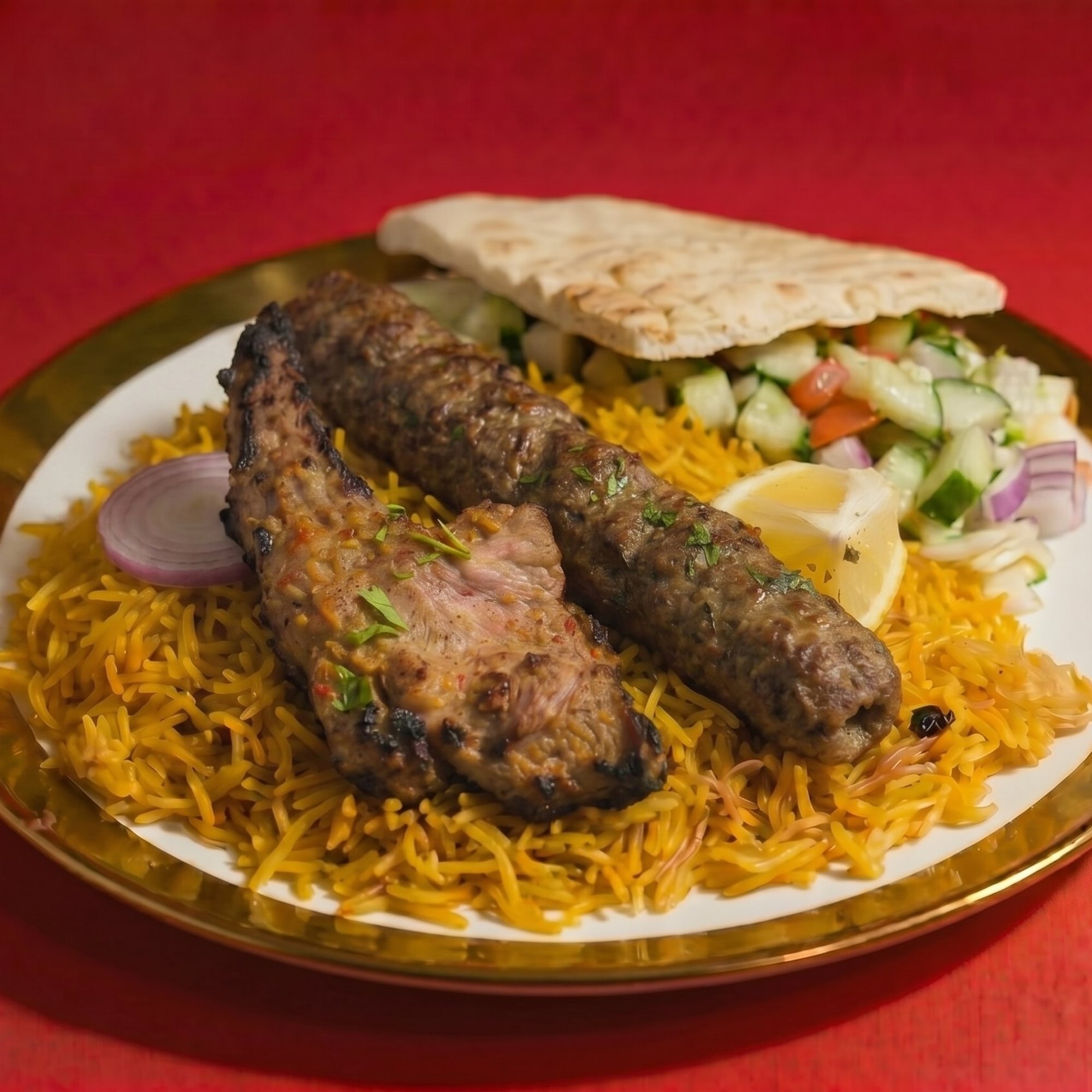 Lamb Chops & Beef Seekh Kabab