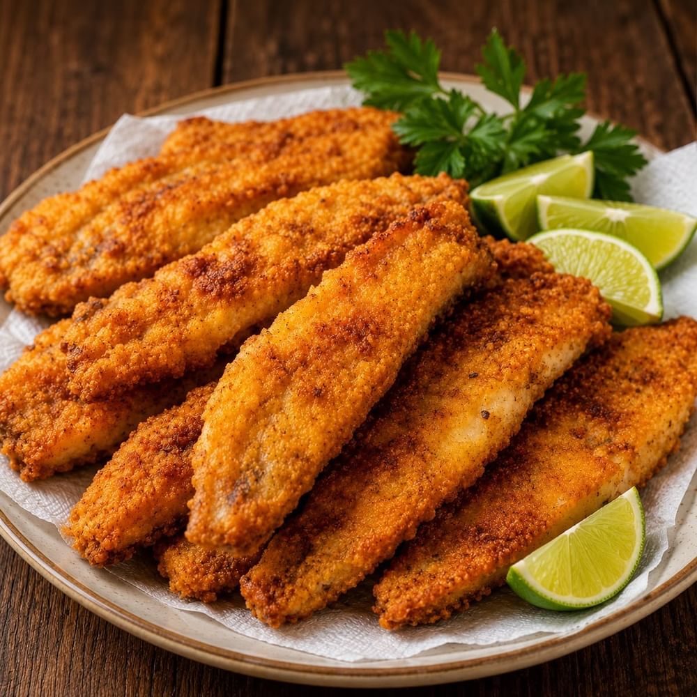 Fried Flounder Platter