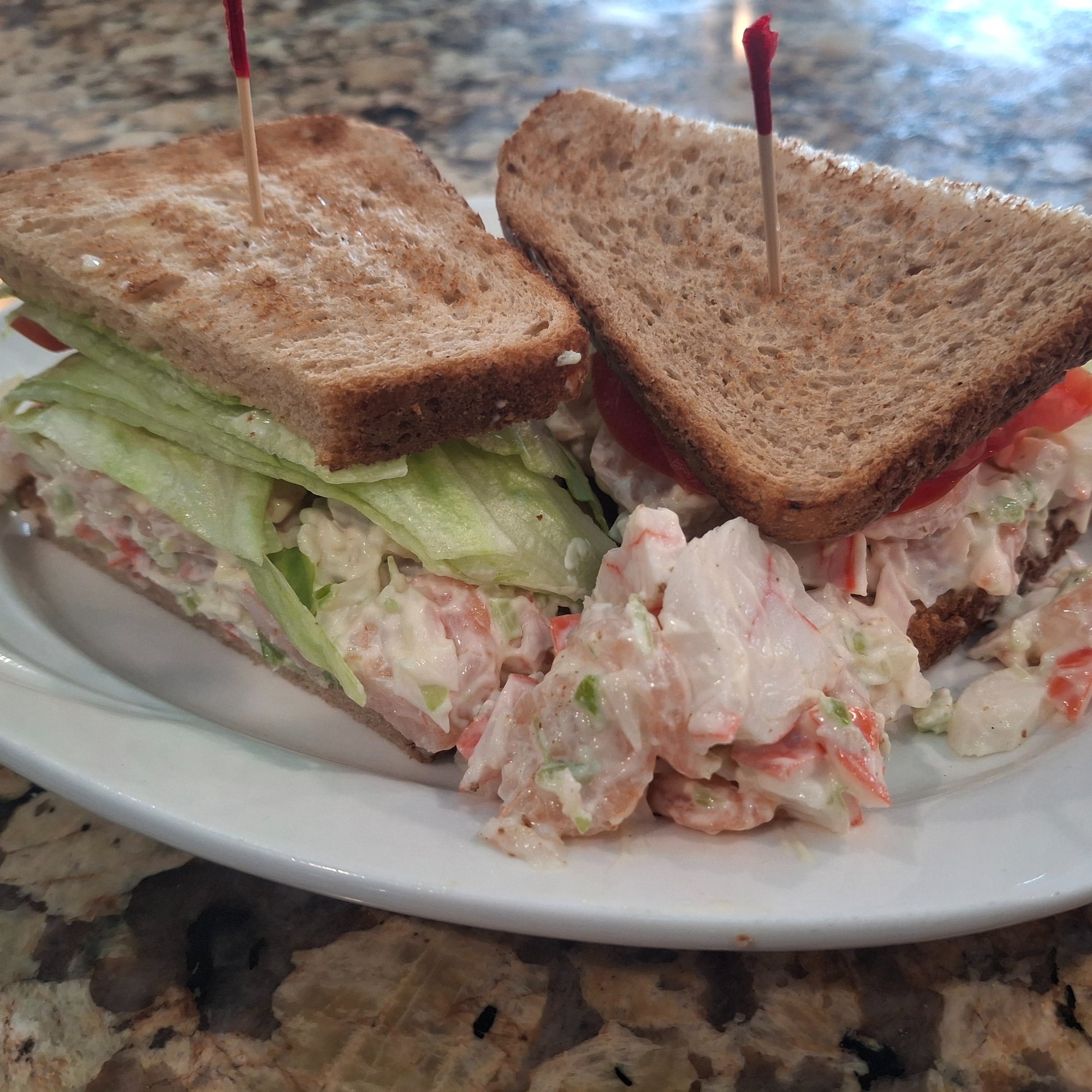 Seafood Salad Sandwich