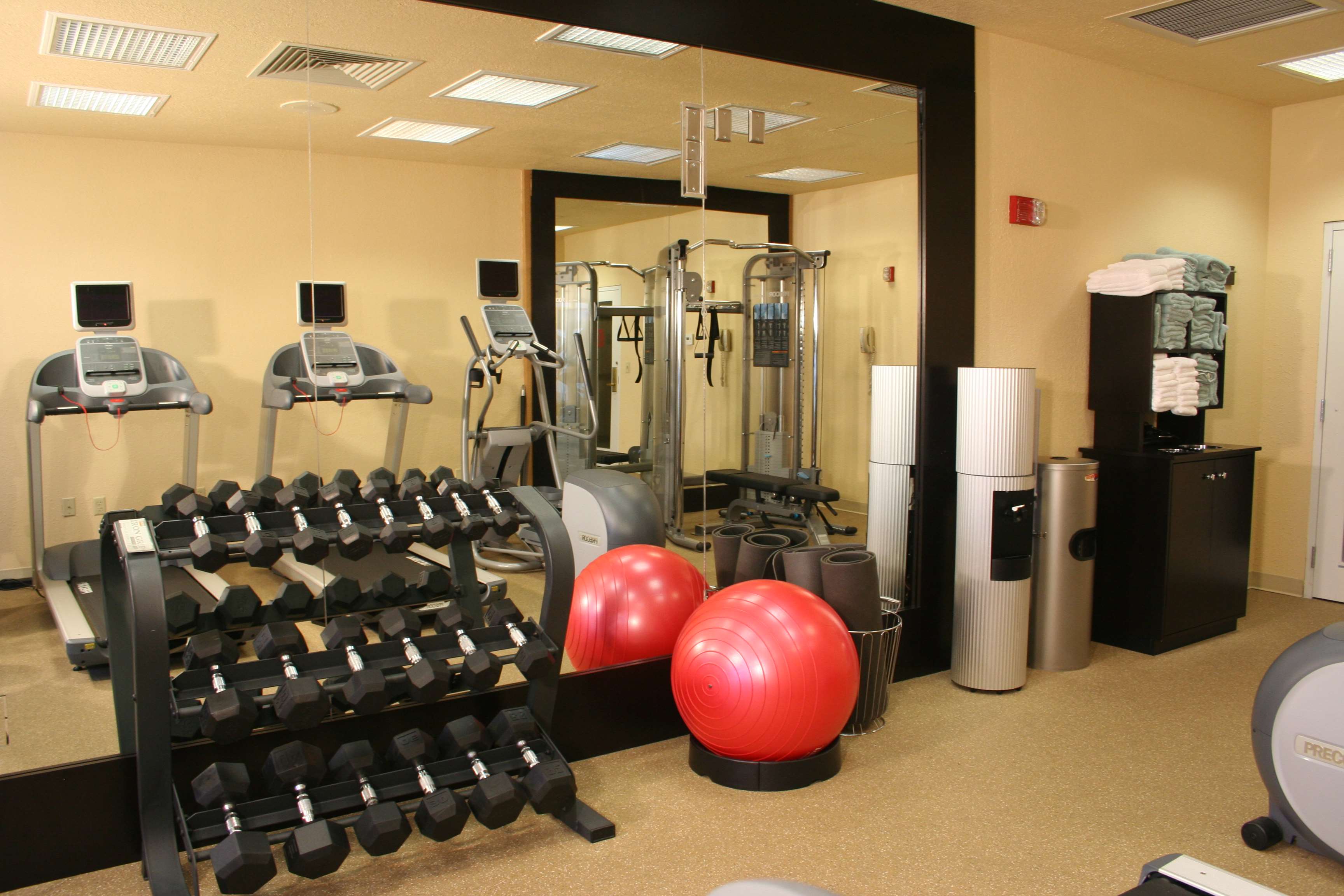 Health club  fitness center  gym