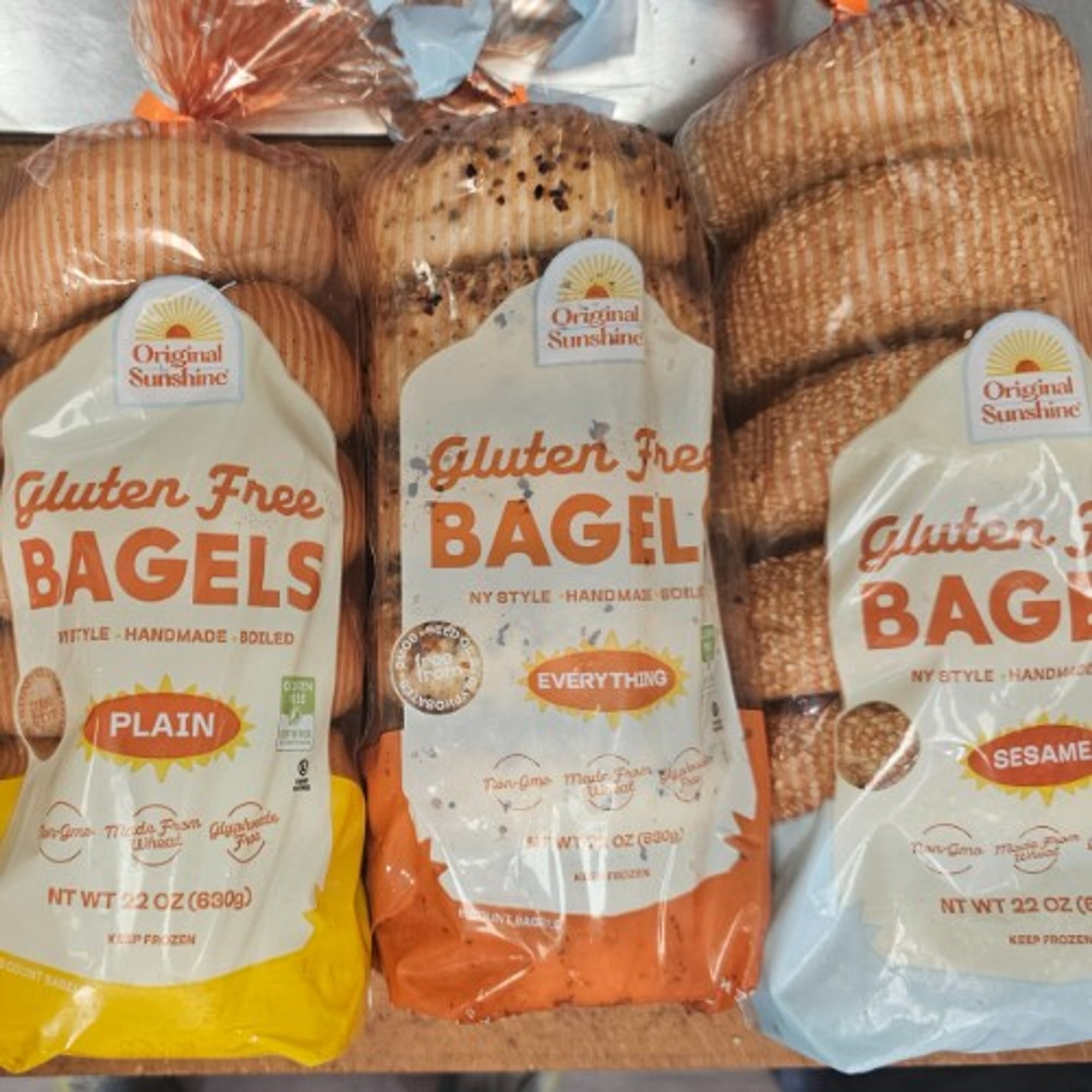 1/2 Dz Gluten Free Bagel