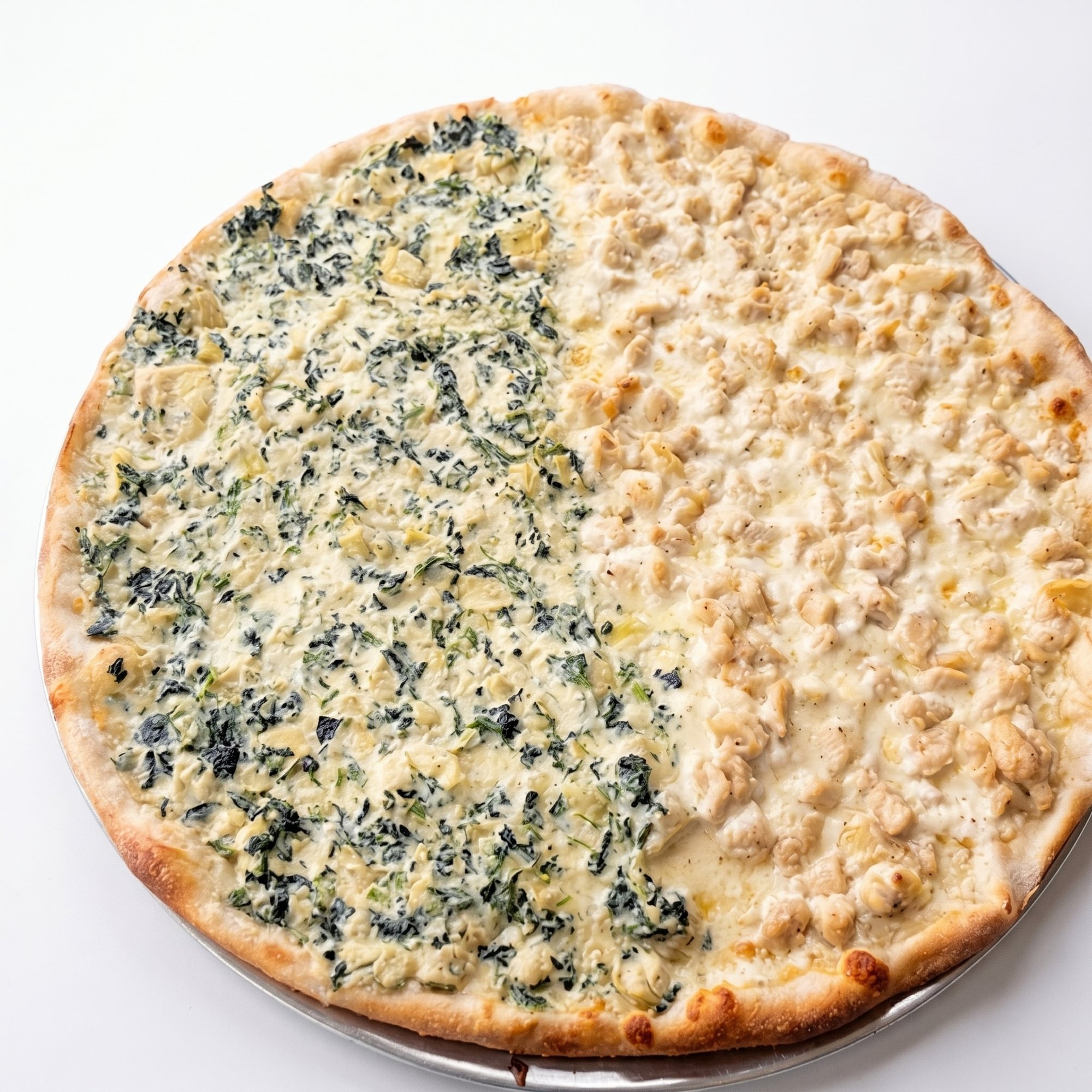 Chicken Alfredo Pizza