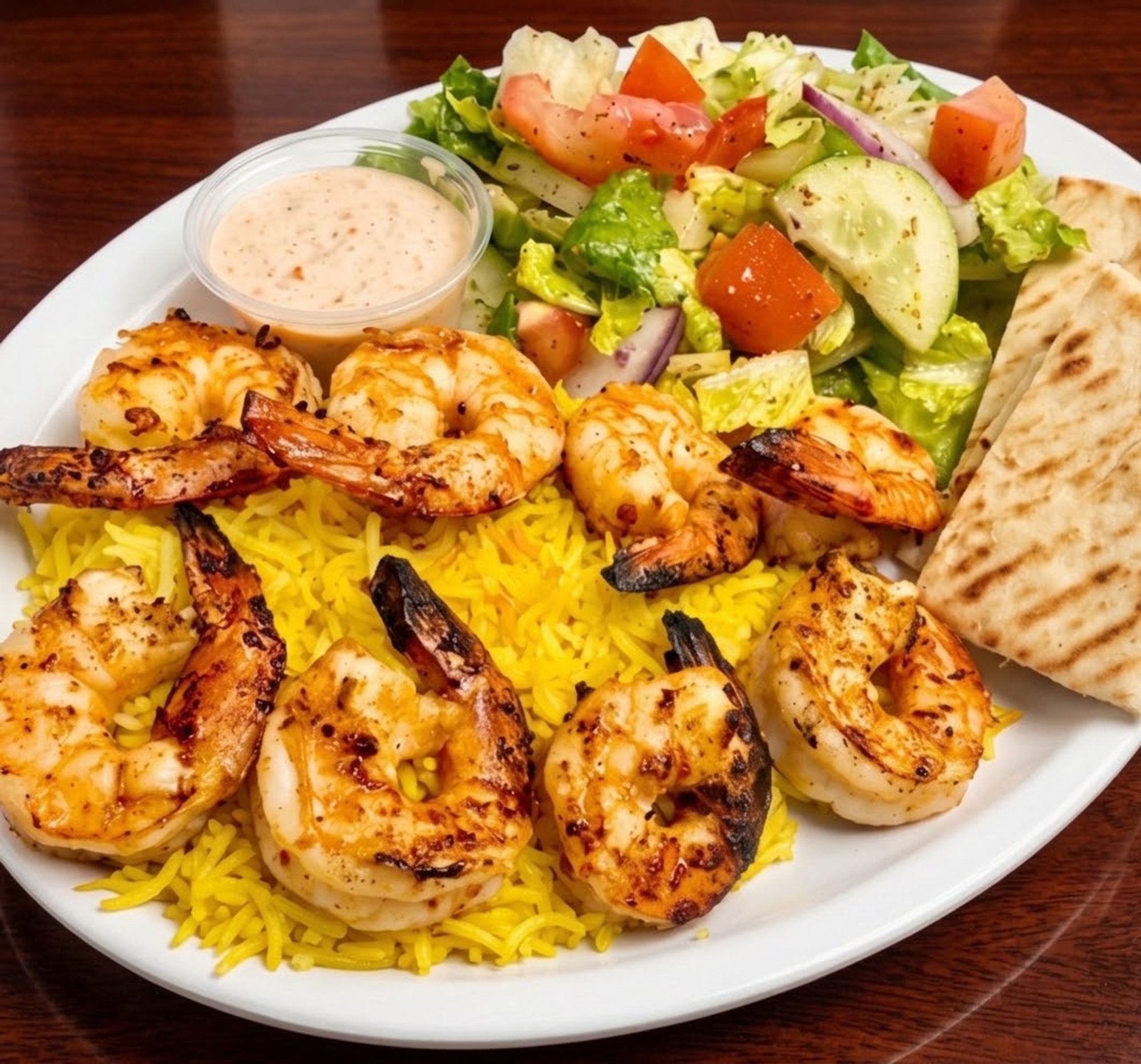 Shrimp Kabab Plate