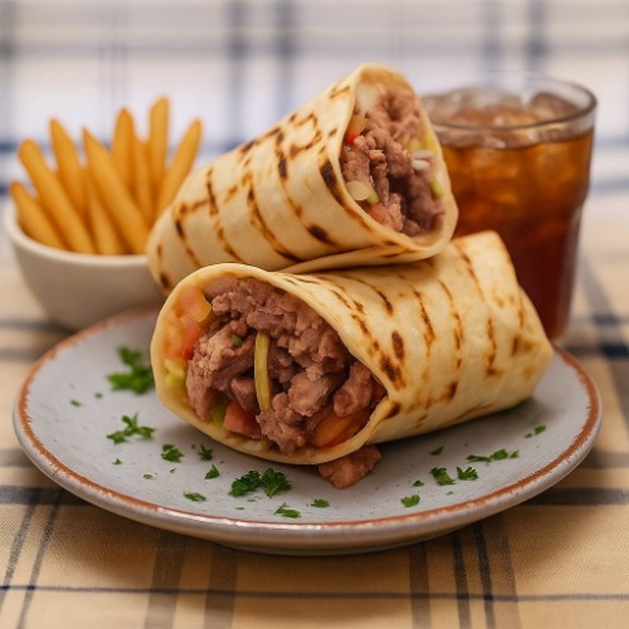Adana Kebab Wrap Basket