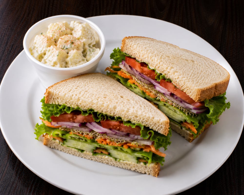 WALDEN POND VEGGIE SANDWICH - O