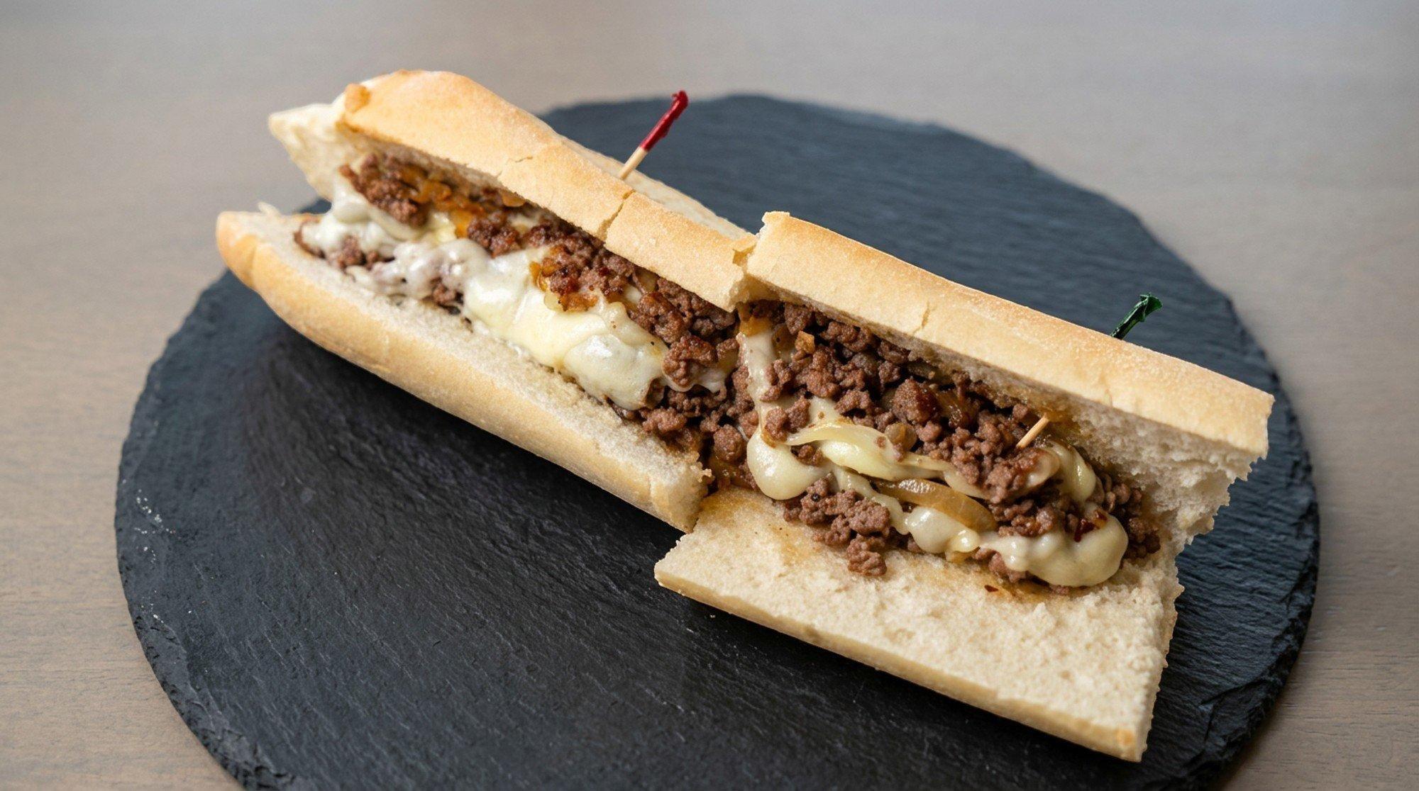 Cheeseburger Sub