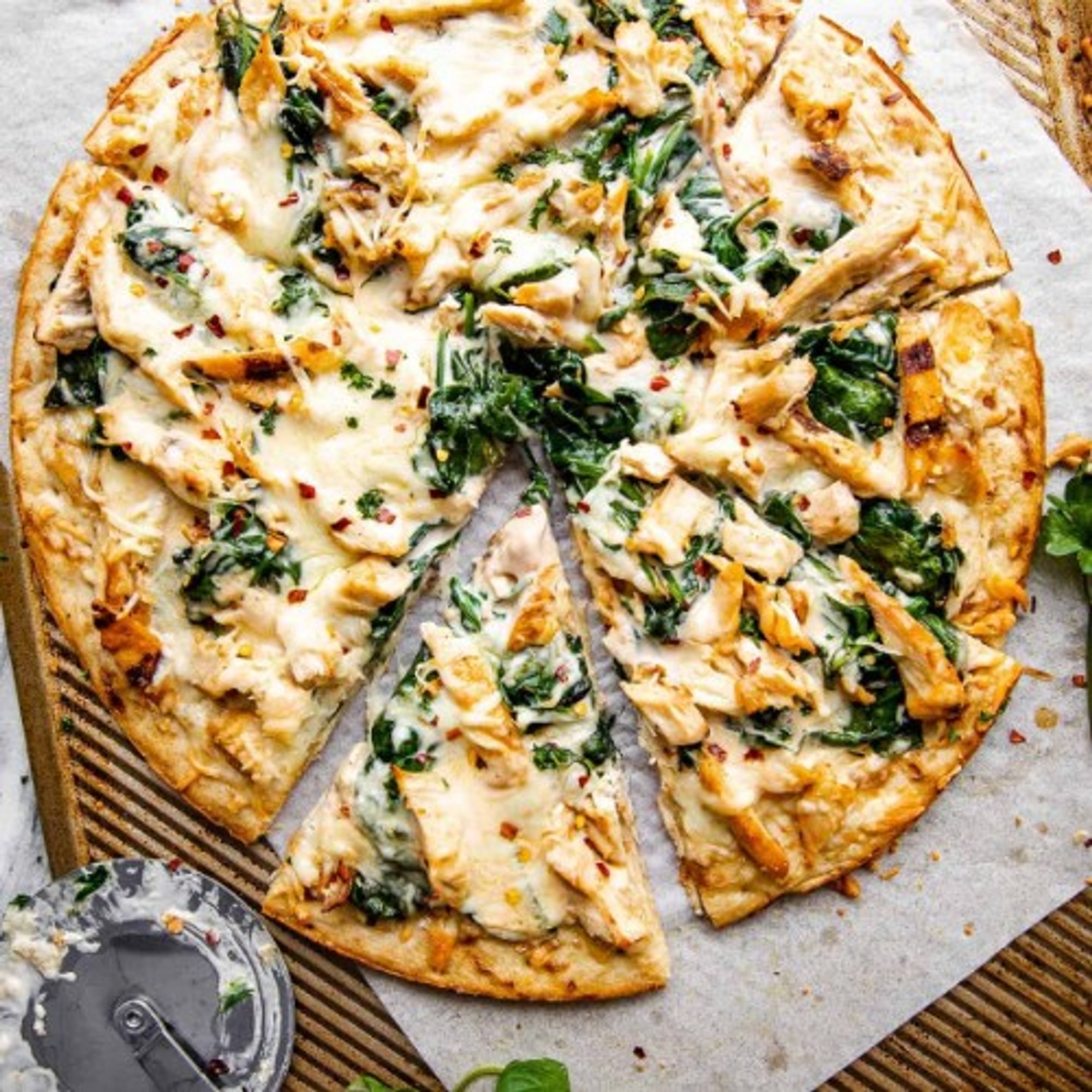 White Pizza (12")