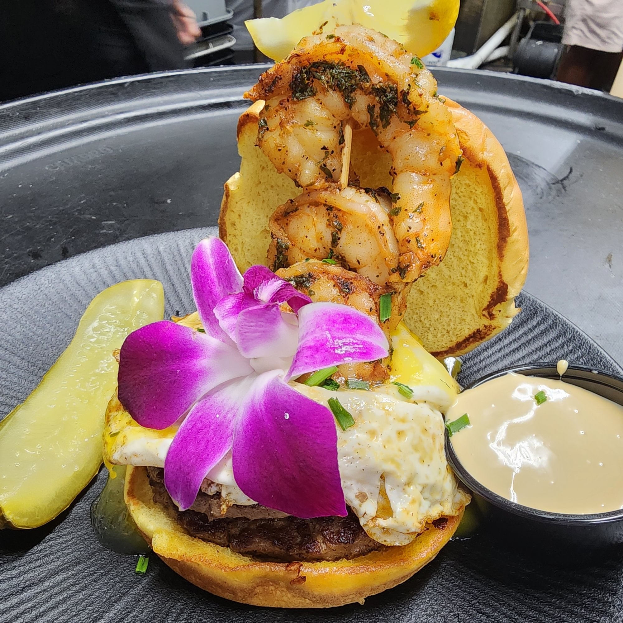 2 Patty Seafood Burger