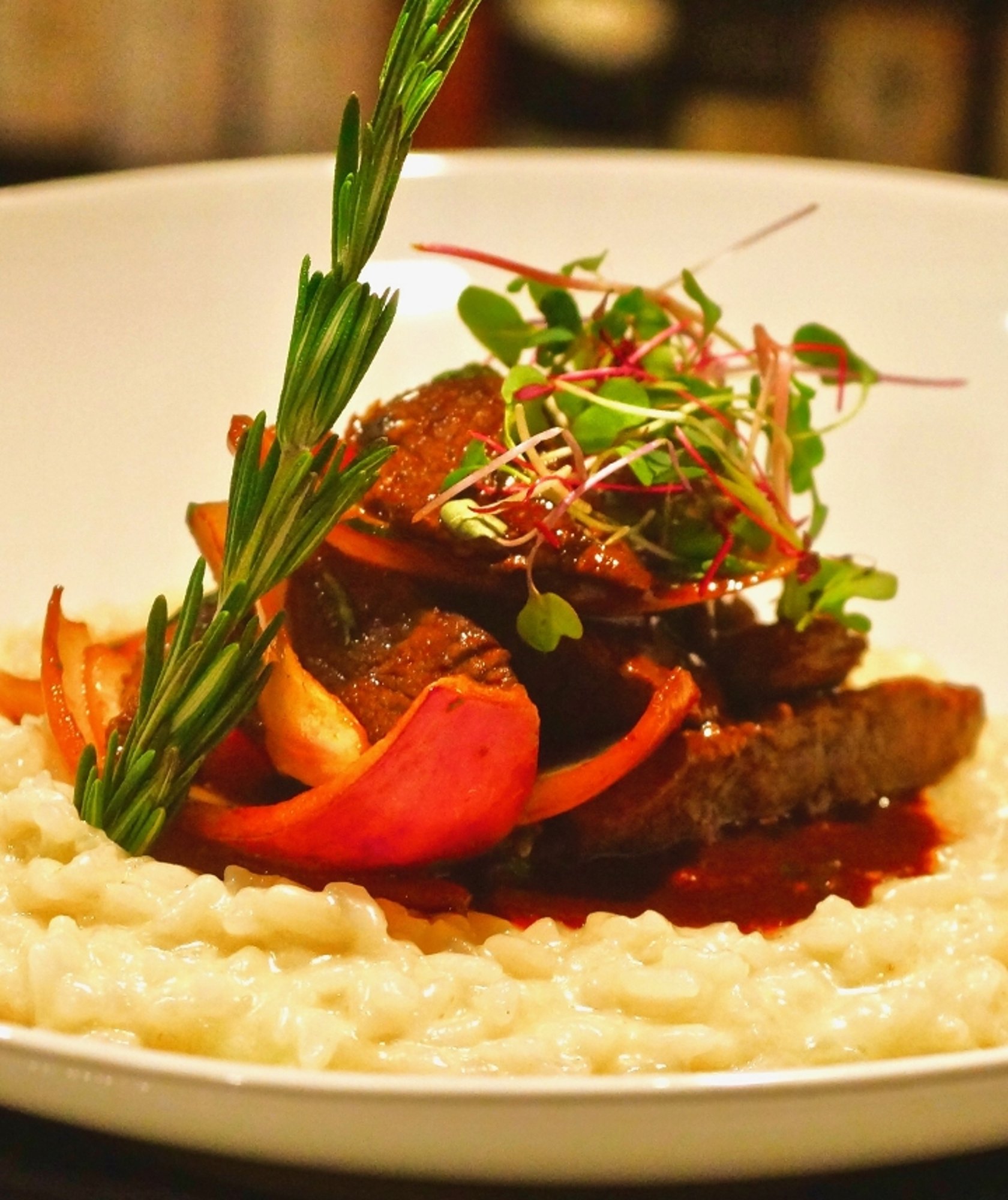 Risotto Con Lomo