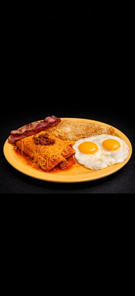 Breakfast Pastor Enchiladas