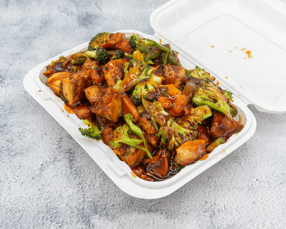 General Tso Chicken with Rice