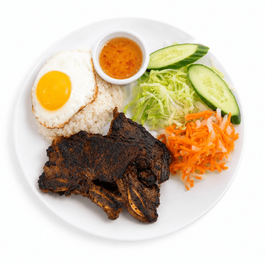 Beef Short Ribs Rice Plate