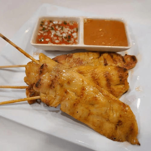 Chicken Satay (4 Sticks)