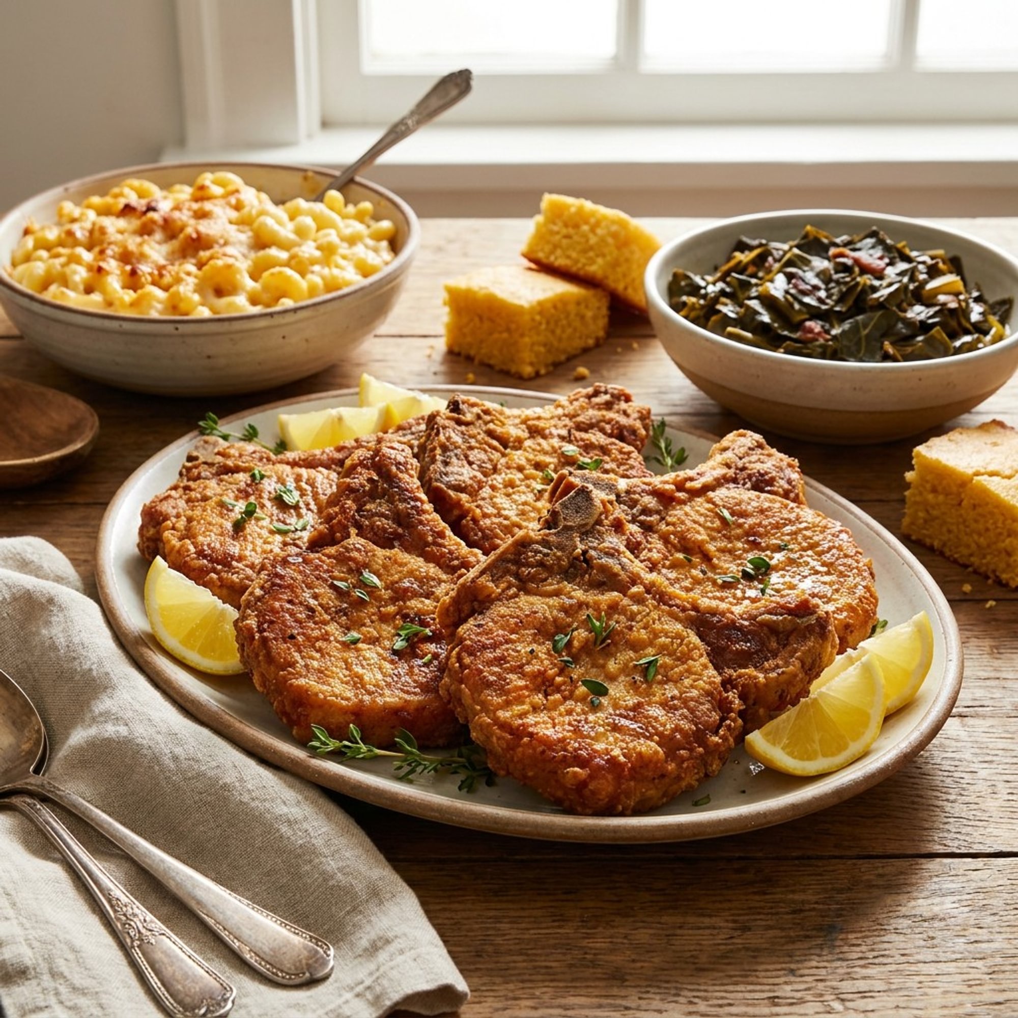 Pork Chop Family Feast