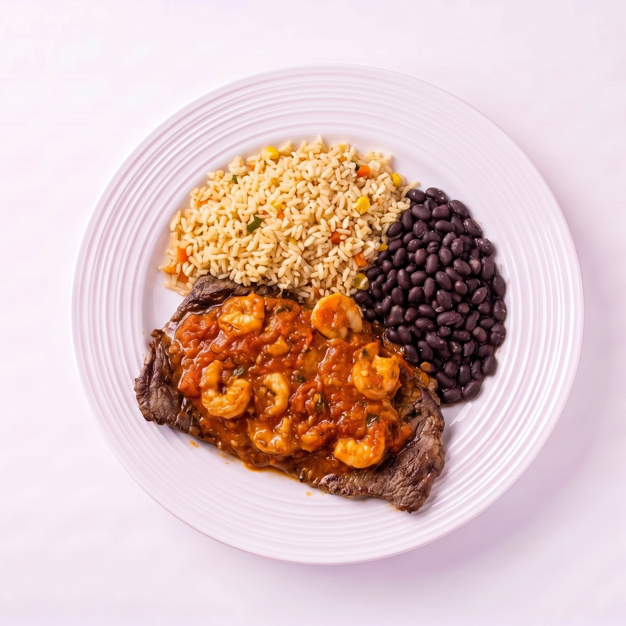 Churrasco Marinero (Surf and Turf Sirloin Steak)