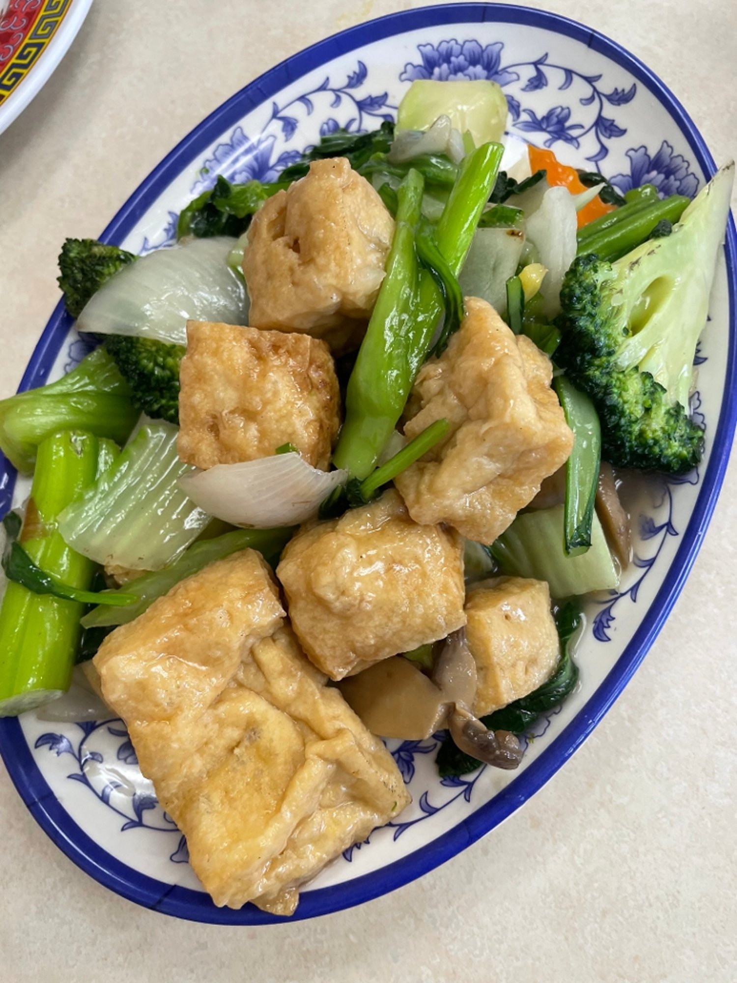 Tofu with Mixed Vegetable