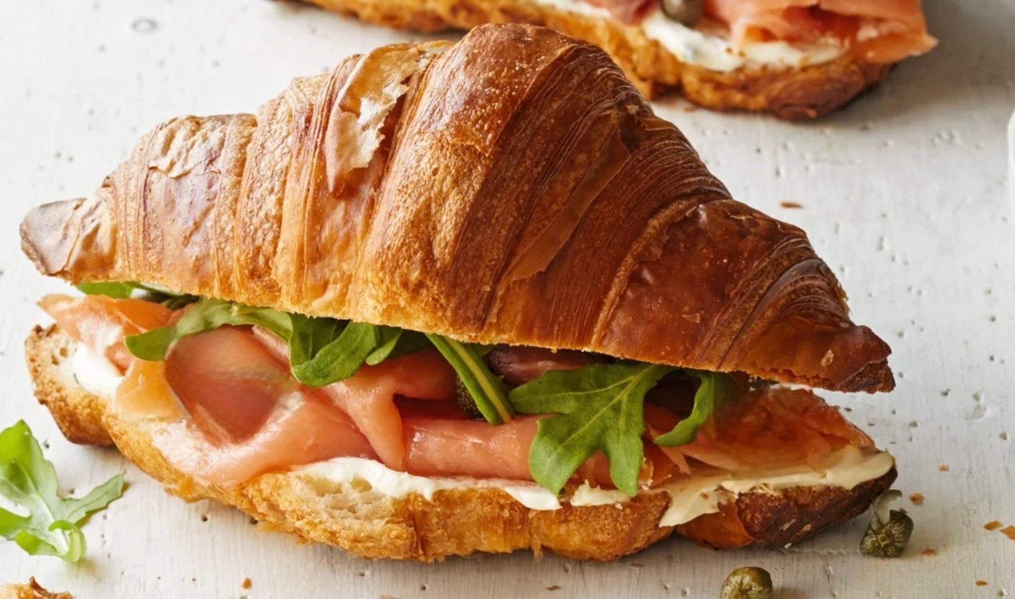 Smoked Salmon Croissant