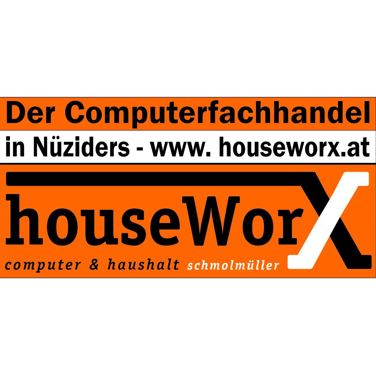 Logo von houseWorX Computer & Haushalt - Claudio Schmolmüller