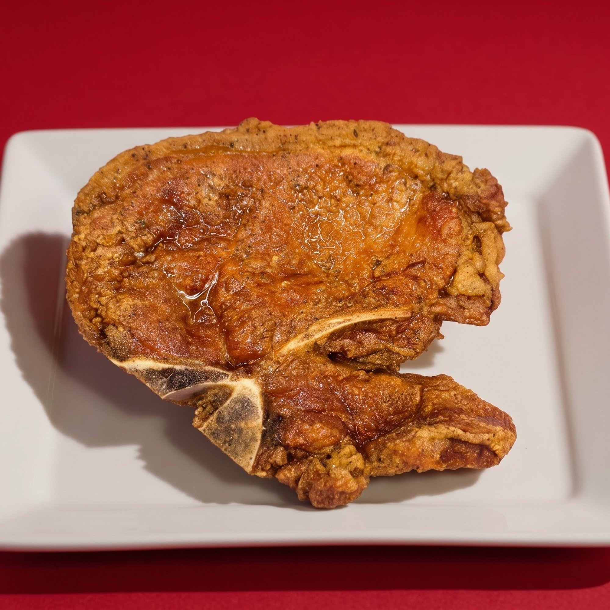 Single Fried Pork Chop