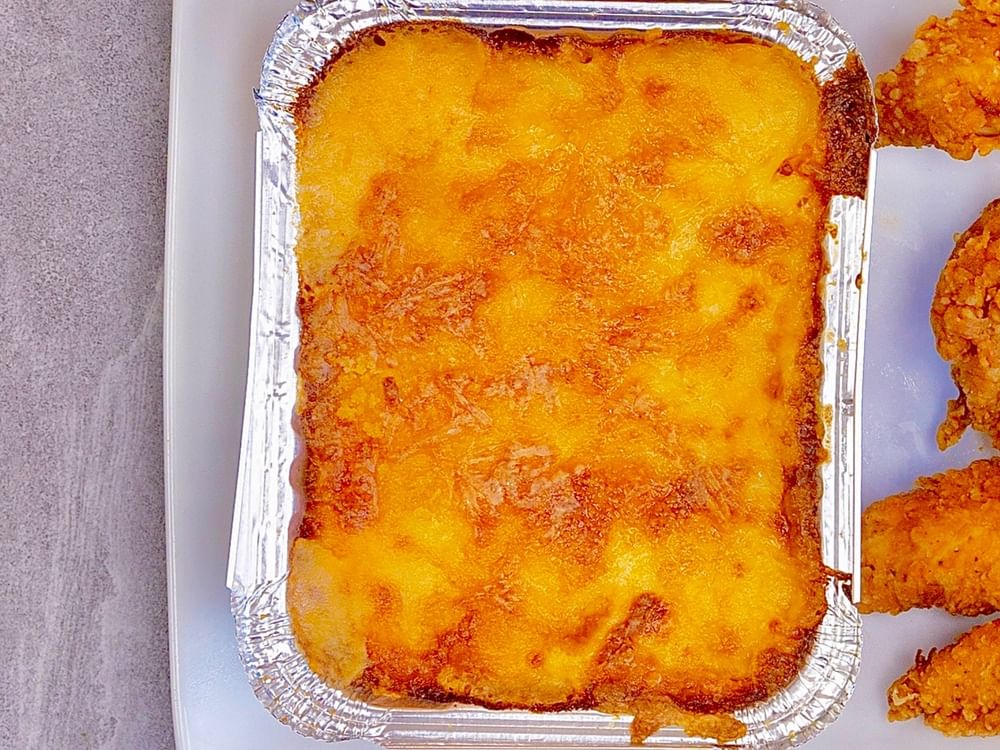 Homemade Baked Mac & Cheese