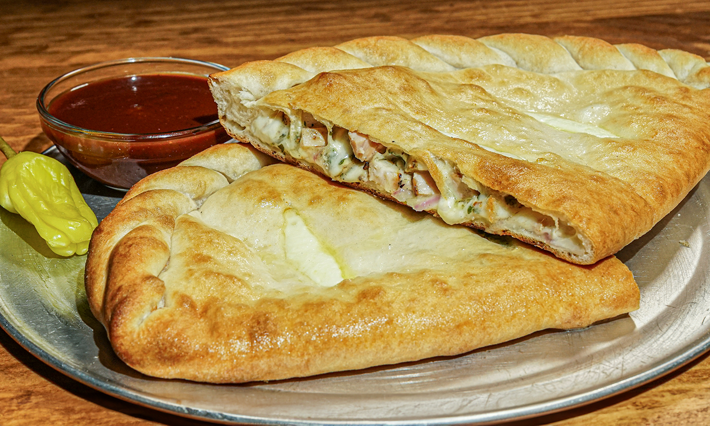 BBQ Chicken Calzone