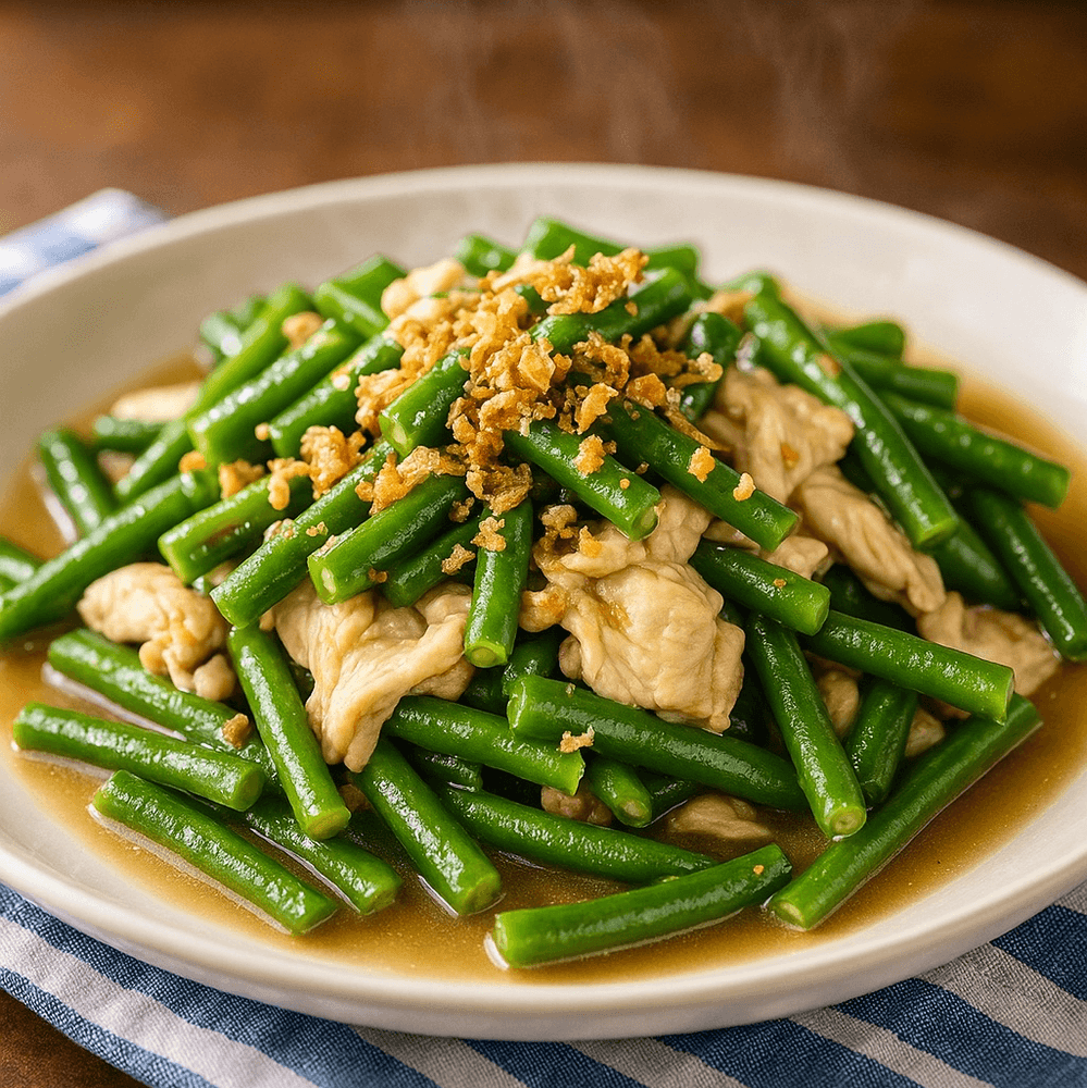 Sc - garlic green bean