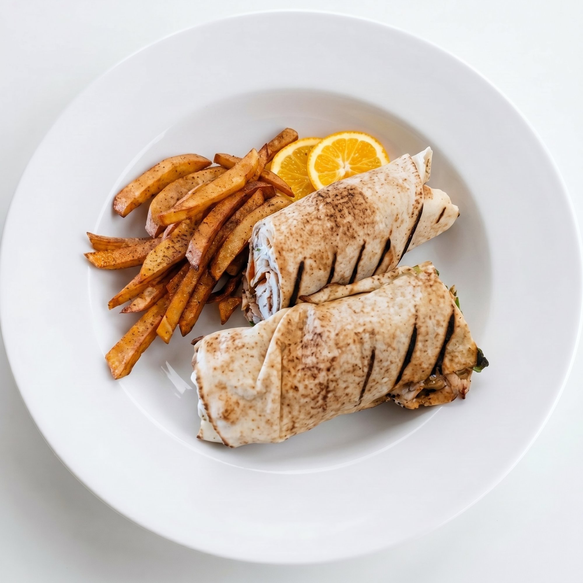 Chicken Wrap Lunch