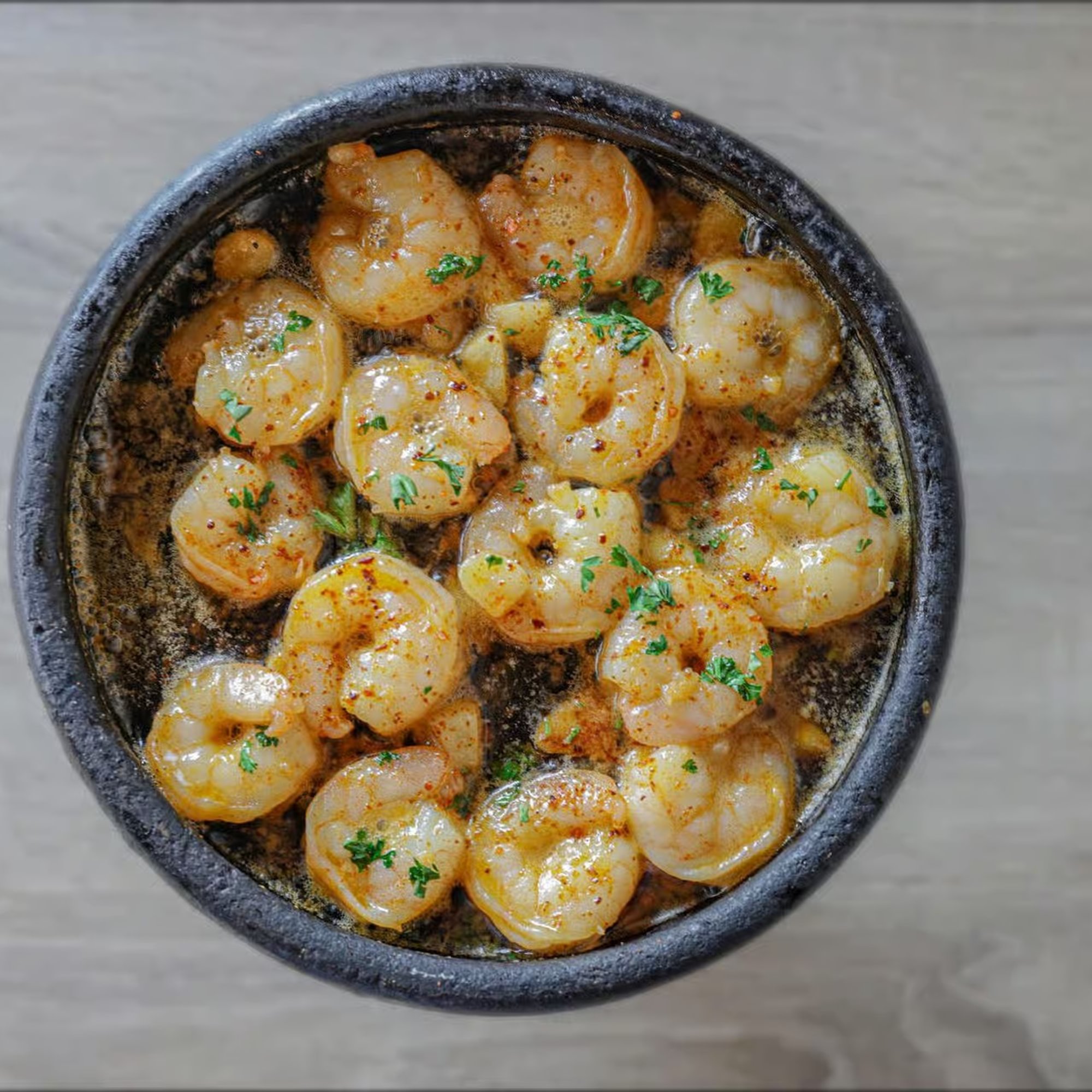 Shrimp Saute with Garlic Butter