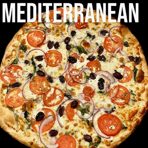 Mediterranean Pizza 16" Hand Tossed
