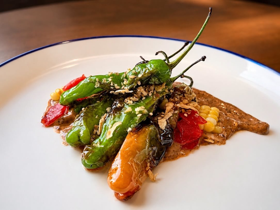 Blistered Shishito Peppers