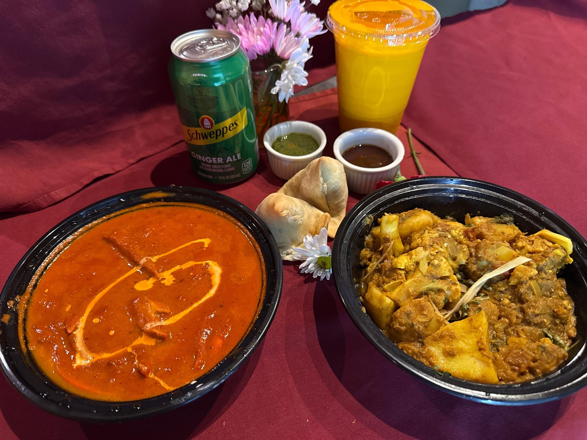 Dinner for Two (Veg. & Chicken)