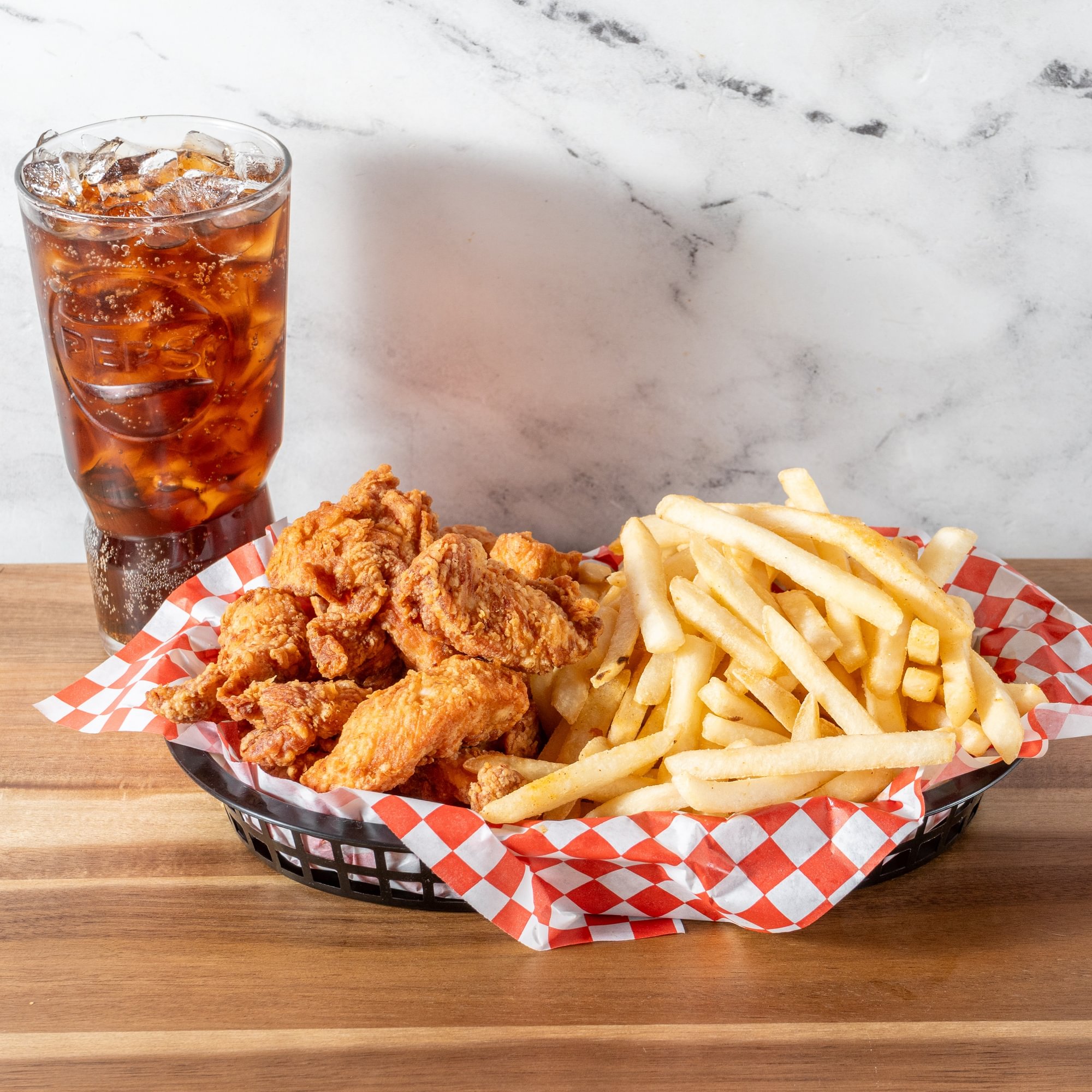 4 pc Boneless Wings Combo