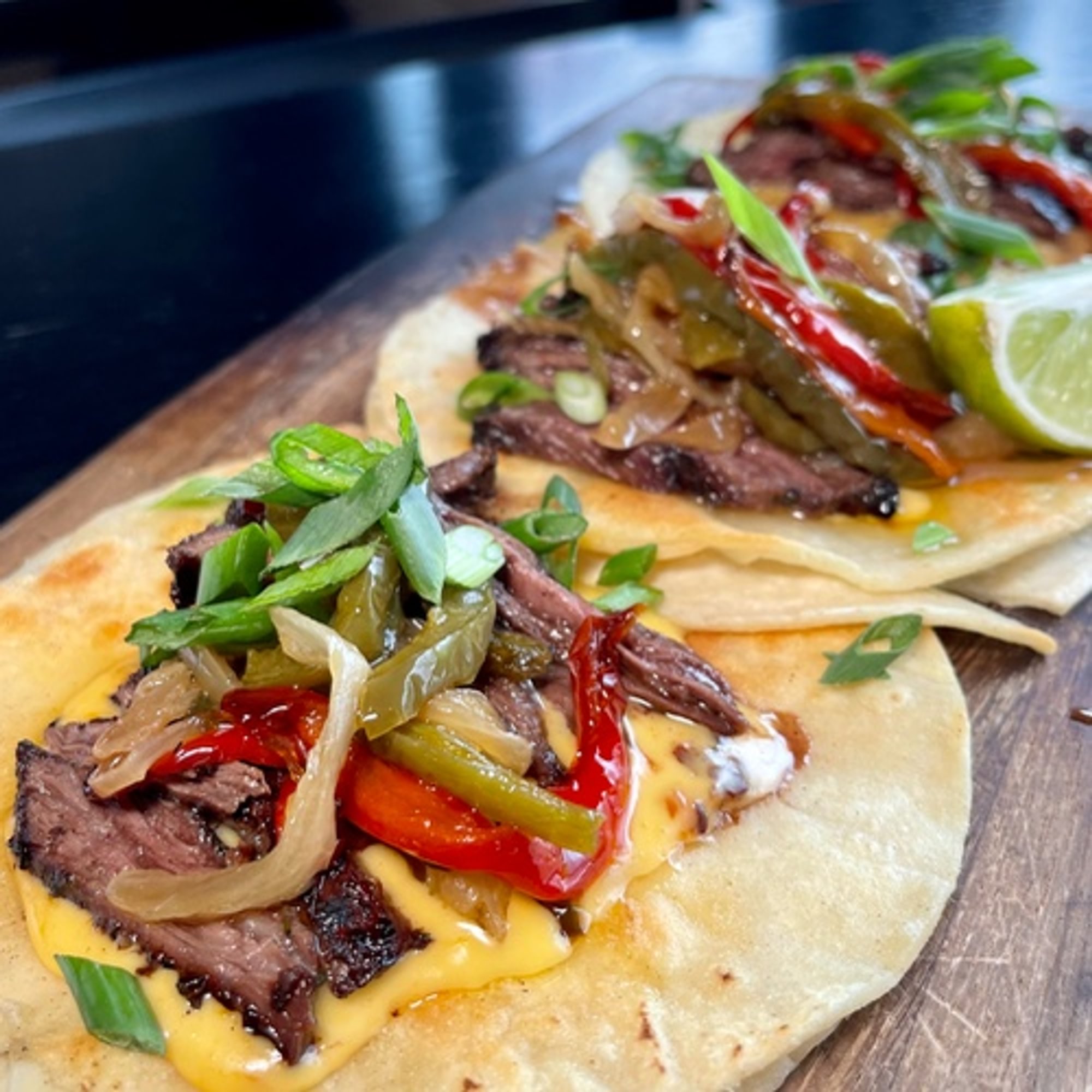 *Voodoo Steak Tacos