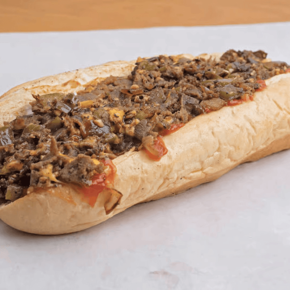 Philly cheesesteak sandwich