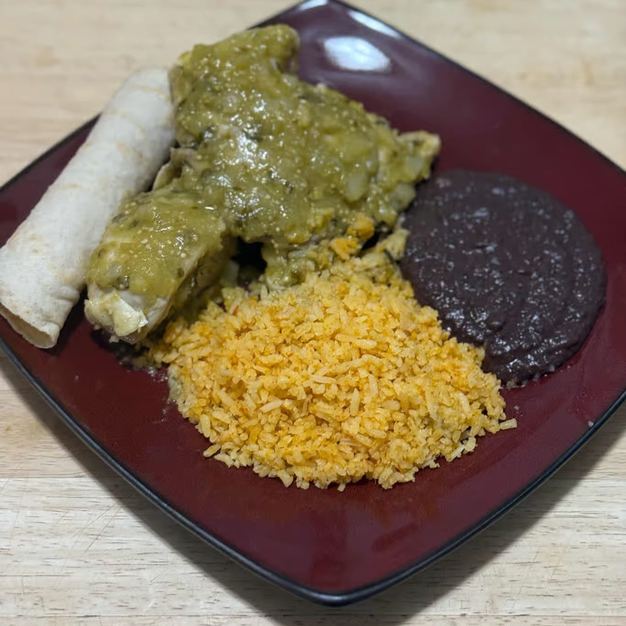 P1. Mole Verde De Pollo
