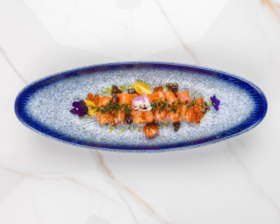 Salmon Crudo