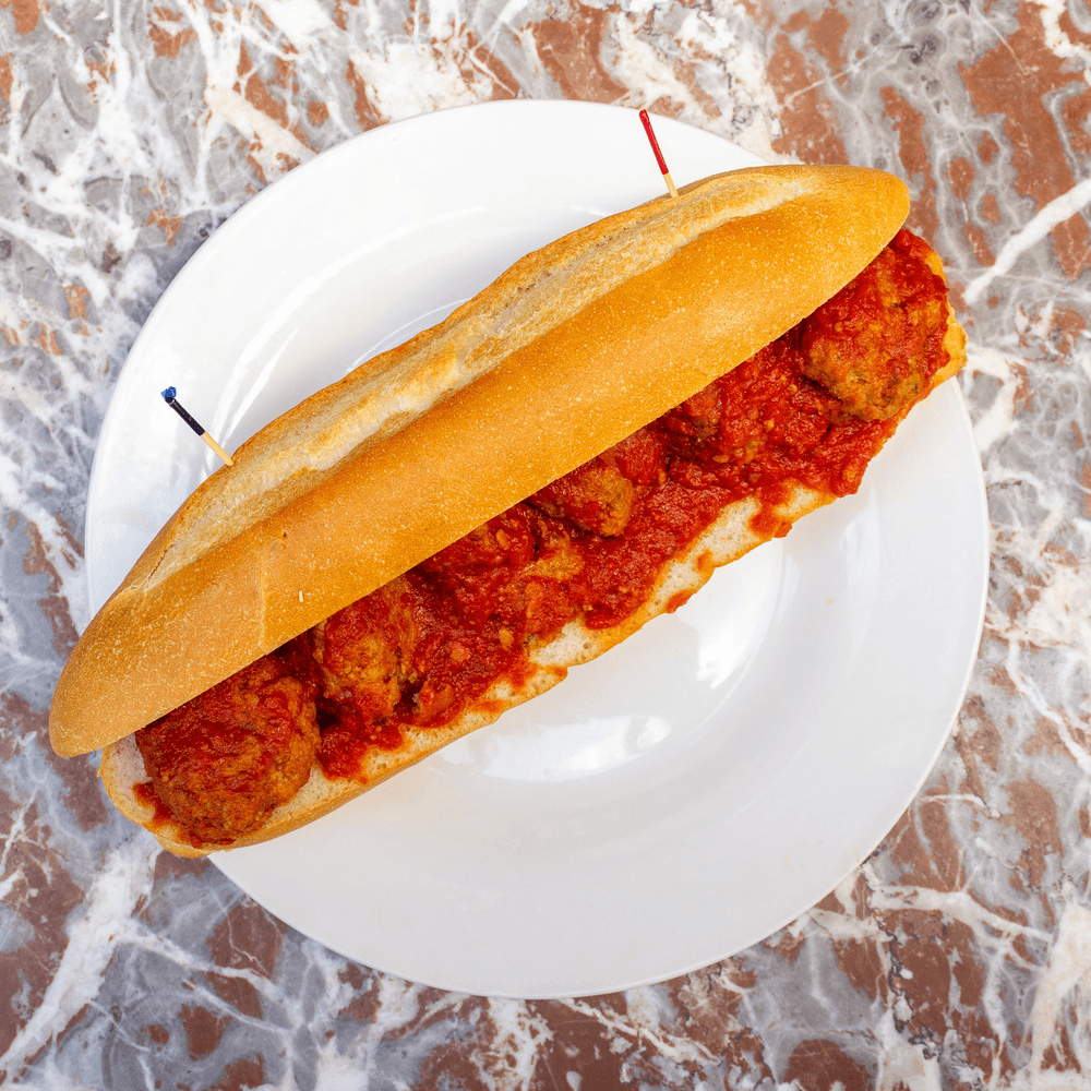Meatballs Marinara Hero
