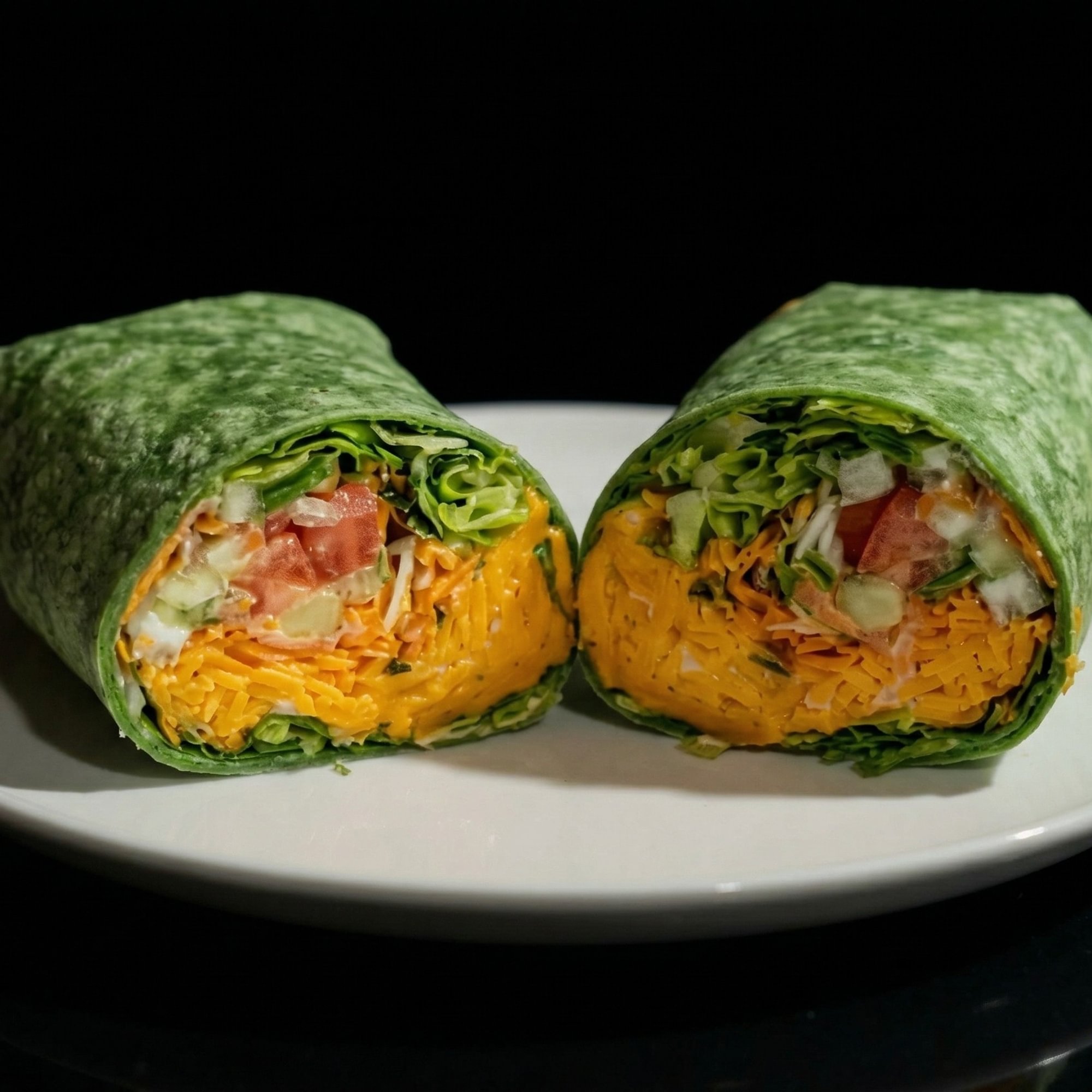 Sweet Potato Veggie Wrap