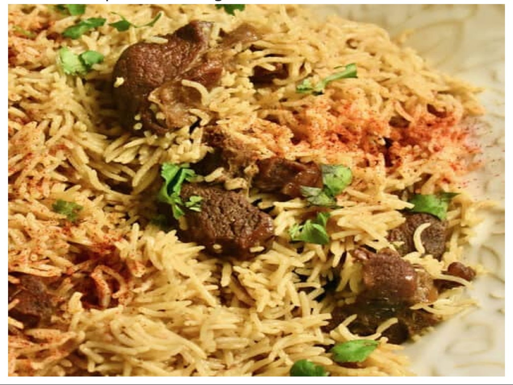 Mutton Dum Biryani