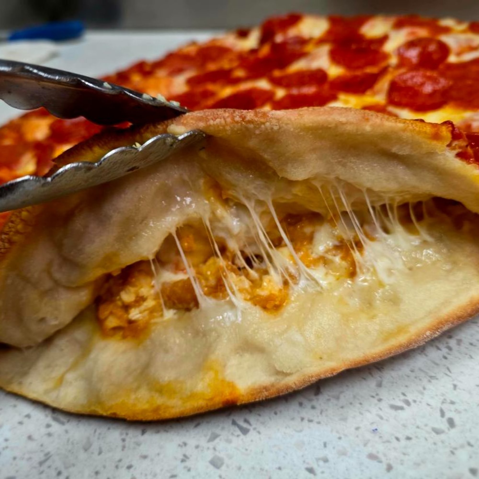 Double Stacked Pizza